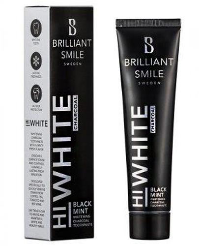  Brilliant Smile HiWhite Charcol Black Mint Pasta do zębów - 65 ml - cena, opinie, właściwości - Apteka internetowa Melissa  