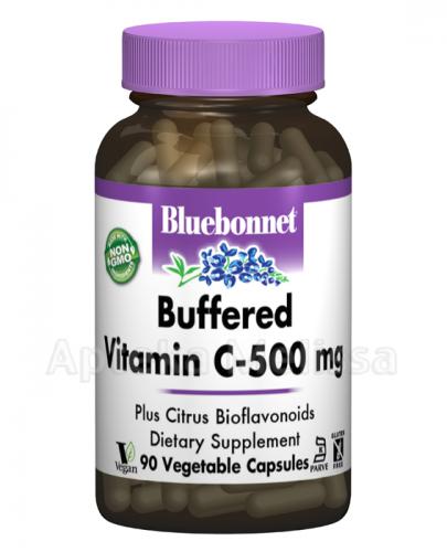  BLUEBONNET NUTRITION Witamina C 500 mg z bioflawonoidami cytrusowymi, hesperydyną oraz rutyną - 90 kaps. - Apteka internetowa Melissa  