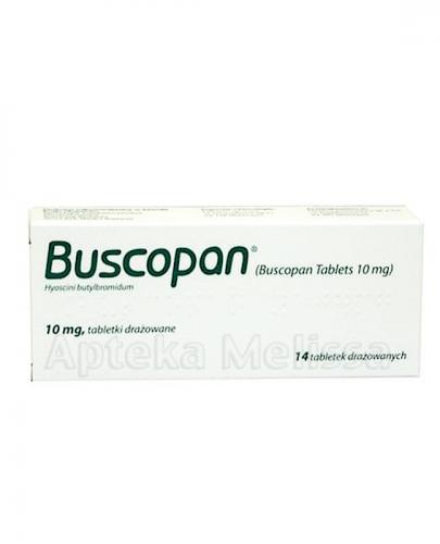 BUSCOPAN 10 mg - 14 tabl. - Apteka internetowa Melissa