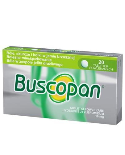  BUSCOPAN 10 mg, preparat rozkurczowy, 20 tabl., cena, stosowanie, opinie  - Apteka internetowa Melissa  