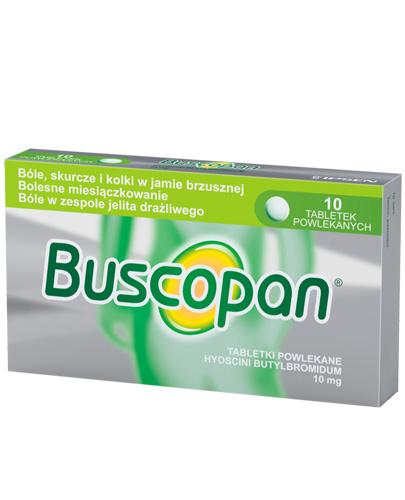 BUSCOPAN 10 mg - lek rozkurczowy -10 tabl. Data ważności 2021.02.28 - Apteka internetowa Melissa
