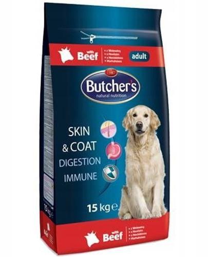  Butcher's Skin & Coat Digestion Immune Karma dla dorosłych psów z wołowiną  - 15 kg - cena, opinie, wskazania - Apteka internetowa Melissa  