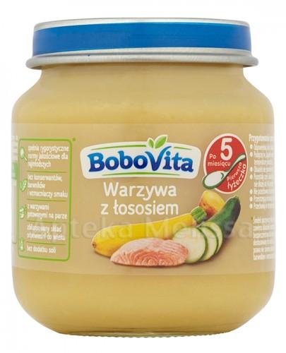 BOBOVITA Warzywa z łososiem po 5 m-cu - 125 g - Apteka internetowa Melissa