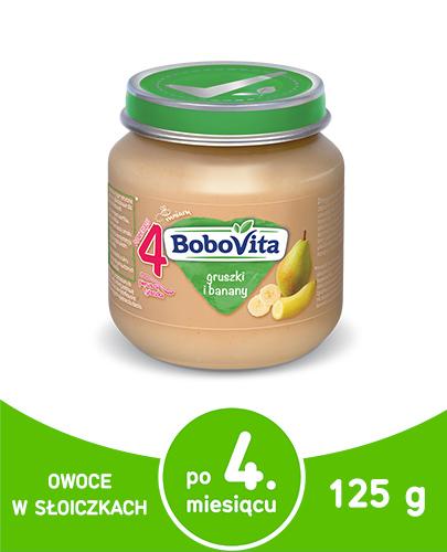 BOBOVITA Gruszki i banany po 4 m-cu - 125 g - Apteka internetowa Melissa