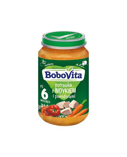 BOBOVITA Potrawka z indykiem i pomidorami - 190 g - Apteka internetowa Melissa