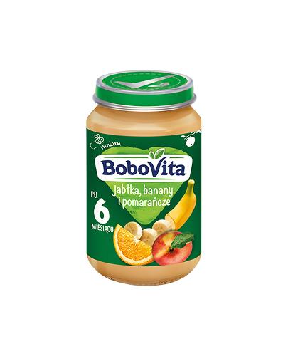 BOBOVITA Jabłka, banany i pomarańcze po 6 m-cu - 190 g - Apteka internetowa Melissa