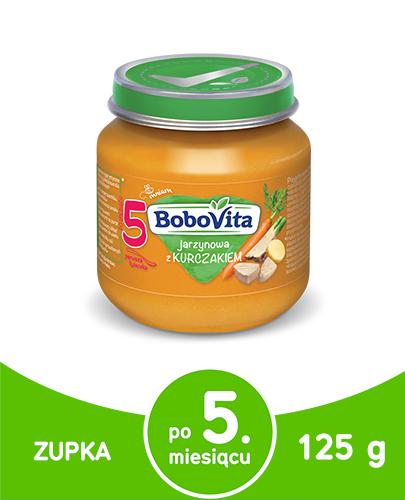 BOBOVITA Jarzynowa z kurczakiem po 5 m-cu - 125 g - Apteka internetowa Melissa