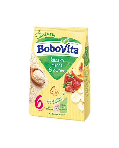 BOBOVITA Kaszka manna o smaku owocowym po 6 m-cu - 180 g - Apteka internetowa Melissa