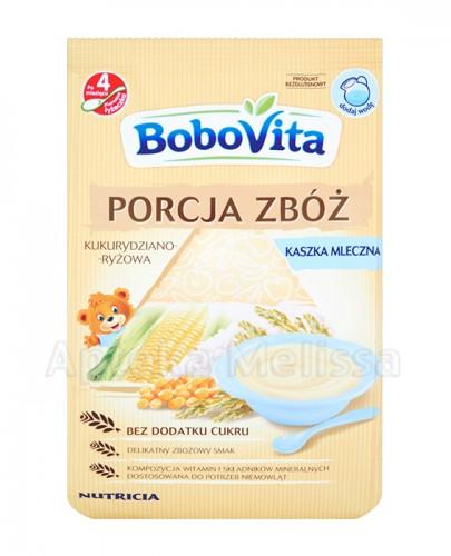 BOBOVITA PORCJA ZBÓŻ Kukurydziano-ryżowa kaszka mleczna po 4 m-cu - 210 g - Apteka internetowa Melissa