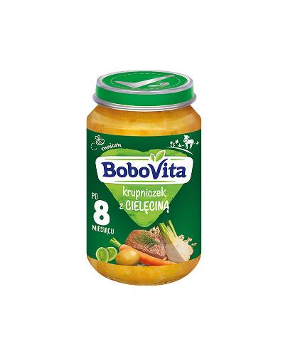 BOBOVITA Krupniczek z cielęciną po 8 m-cu - 190 g - Apteka internetowa Melissa