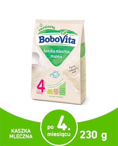 BOBOVITA Mleczna kaszka manna tradycyjny posiłek po 6 m-cu - 230 g - Apteka internetowa Melissa