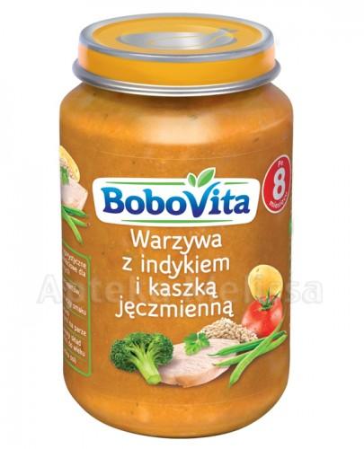 BOBOVITA Warzywa z indykiem i kaszką jęczmienną po 8 m-cu - 190 g - Apteka internetowa Melissa