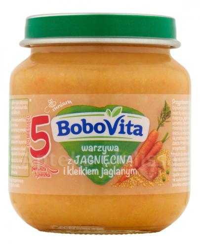 BOBOVITA Warzywa z jagnięciną i kleikiem jaglanym po 5 m-cu - 125 g - Apteka internetowa Melissa