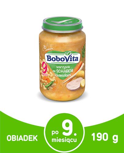 BOBOVITA Warzywa ze schabem i kluseczkami - 190 g - Apteka internetowa Melissa