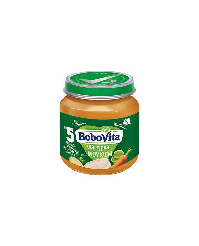BOBOVITA Warzywa z indykiem po 5 m-cu - 125 g - Apteka internetowa Melissa