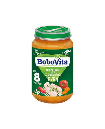 BOBOVITA Warzywa z delikatną rybą po 8 m-cu - 190 g - Apteka internetowa Melissa