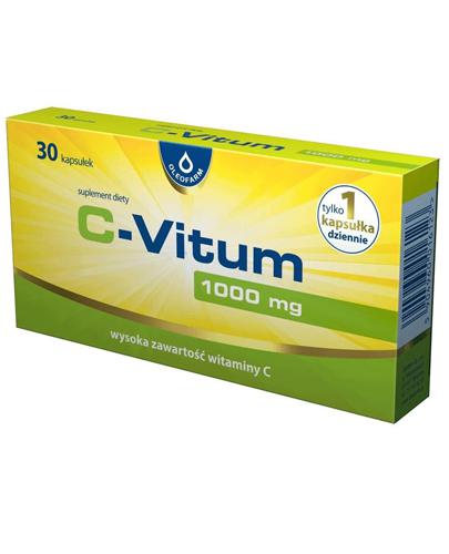  C-Vitum 1000 mg - 30 kaps.  - Apteka internetowa Melissa  