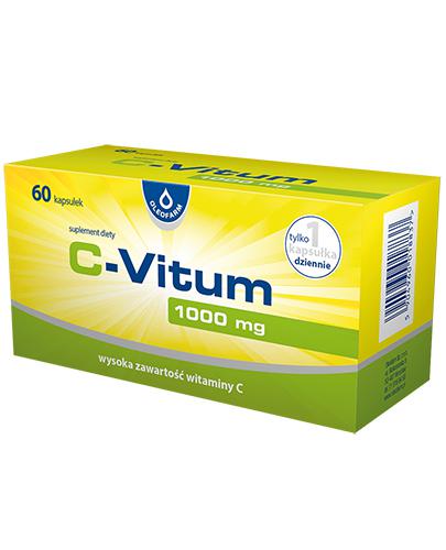  C-Vitum 1000 mg, 60 kapsułek - Apteka internetowa Melissa  