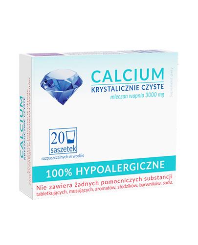 CALCIUM KRYSTALICZNIE CZYSTE - 20 sasz. - Drogeria Melissa