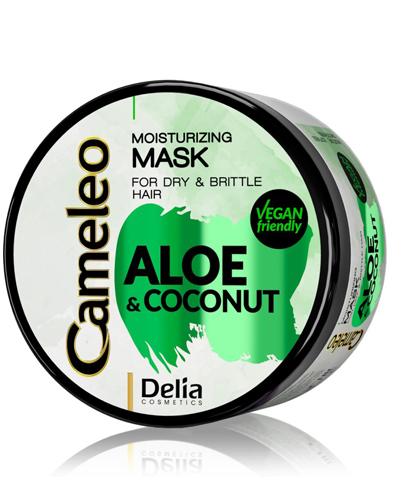  Cameleo Aloes i kokos Maska nawilżająca do włosów suchych i łamliwych - 200 ml - cena, opinie, stosowanie  - Apteka internetowa Melissa  