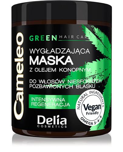  Cameleo Green Wygładzająca maska z olejem konopnym - 250 ml - cena, opinie, właściwości  - Apteka internetowa Melissa  