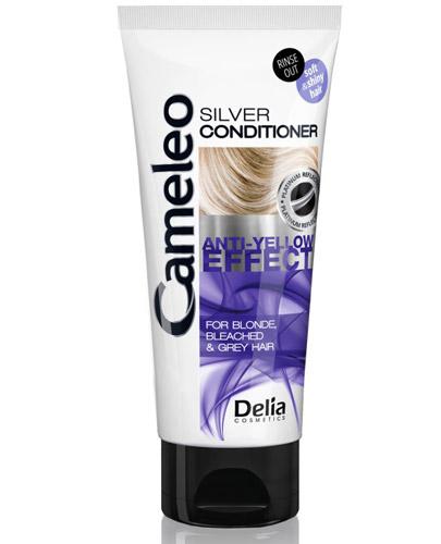 Cameleo Silver Odżywka anty-żółty efekt - 200 ml Do włosów rozjaśnionych i siwych - cena, opinie, stosowanie - Apteka internetowa Melissa