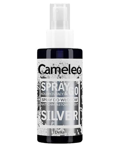  Cameleo Spray & Go Koloryzujący spray do włosów Srebrny - 150 ml - cena, opinie, skład - Apteka internetowa Melissa  