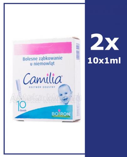 Camilia Roztwór doustny na bolesne ząbkowanie - 10 x 1ml - 2 szt. - cena, opinie, wskazania - Apteka internetowa Melissa