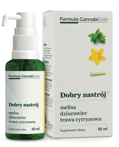 CannabiGold Formula Dobry nastrój - 30 ml - cena, opinie, własciwości - Drogeria Melissa