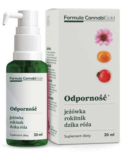 CannabiGold Formula Odporność - 30 ml - cena, opinie, stosowanie - Apteka internetowa Melissa