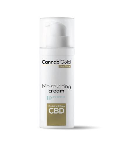 Cannabigold Krem nawilżający z CBD do skóry suchej i wrażliwej - 50 ml - Apteka internetowa Melissa