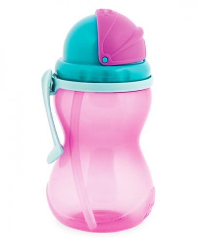 CANPOL BABIES Bidon sportowy 56/113 różowy - 370 ml
