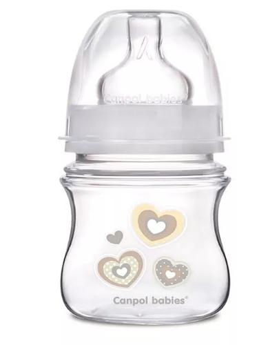  CANPOL BABIES NEWBORN BABY Antykolkowa butelka EasyStart 35/216 beżowa - 120 ml - Apteka internetowa Melissa  