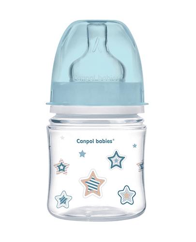  CANPOL BABIES NEWBORN BABY Antykolkowa butelka EasyStart 35/216 niebieska 120 ml - 1 szt. - Apteka internetowa Melissa  