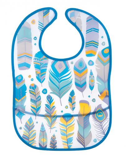 
                                                                          CANPOL BABIES Śliniak plastikowy z kieszonką piórka 9/234 - 1 szt. - Drogeria Melissa                                              