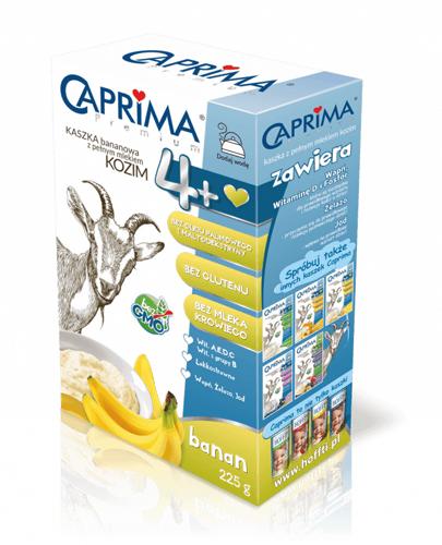  CAPRIMA PREMIUM Kaszka kukurydziano-ryżowa z bananem 4+, 225 g - cena, stosowanie, opinie - Apteka internetowa Melissa  