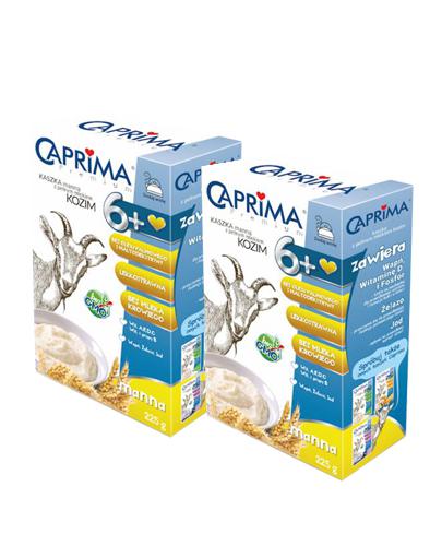  CAPRIMA PREMIUM Kaszka manna z pełnym mlekiem kozim 6+, 2 x 225 g, cena, wskazania, opinie - Apteka internetowa Melissa  