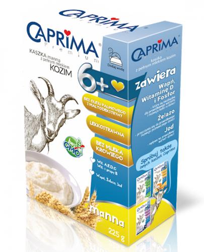  CAPRIMA PREMIUM Kaszka manna z pełnym mlekiem kozim 6+, 225 g - Apteka internetowa Melissa  