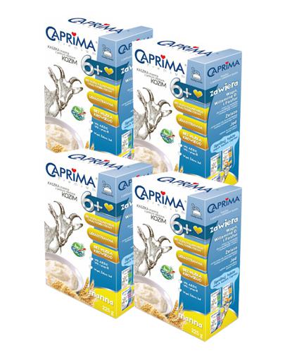  CAPRIMA PREMIUM Kaszka manna z pełnym mlekiem kozim 6+, 4 x 225 g, cena, wskazania, właściwości - Apteka internetowa Melissa  