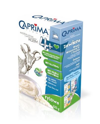CAPRIMA PREMIUM Kaszka ryżowa z pełnym mlekiem kozim 4+ - 225 g - Apteka internetowa Melissa