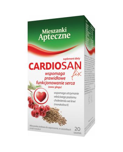  Cardiosan fix - wspomaga prawidłowe funkcjonowanie serca - 20 sasz. - Apteka internetowa Melissa  