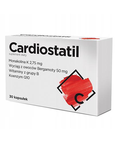  Cardiostatil, 30 kaps., cena, opinie, wskazania - Apteka internetowa Melissa  