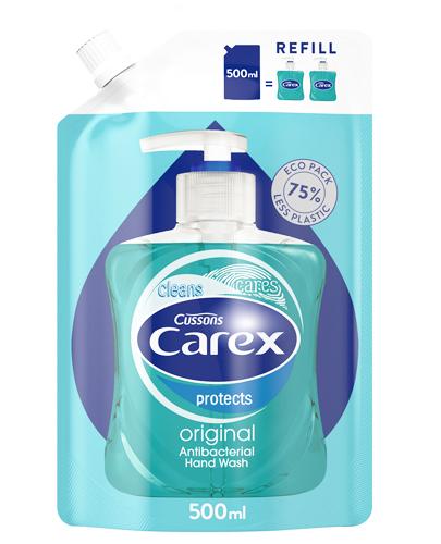  CAREX Antybakteryjne mydło w płynie Original, zapas, 500 ml - Apteka internetowa Melissa  
