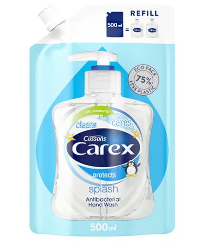  CAREX Antybakteryjne mydło w płynie Splash, zapas, 500 ml - Apteka internetowa Melissa  