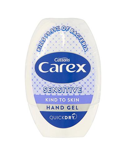 Carex Sensitive Antybakteryjny żel do rąk - 50 ml Do łagodnej dezynfekcji dłoni - cena, opinie, właściwości - Apteka internetowa Melissa