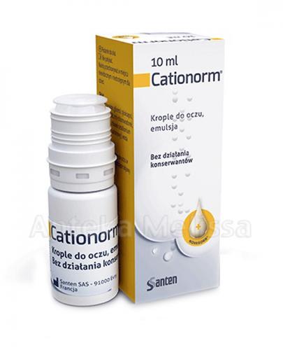 CATIONORM Krople - 10 ml - Drogeria Melissa
