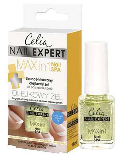  Celia Nail Expert Max in 1 Nail SPA Olejkowy Żel do paznokci i skórek, 10 ml, cena, opinie, właściwości  - Apteka internetowa Melissa  
