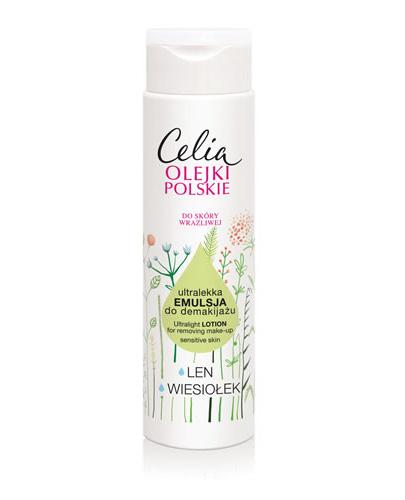 CELIA OLEJKI POLSKIE Ultralekka emulsja do demakijażu - 200 ml - cena, opinie, właściwości - Apteka internetowa Melissa