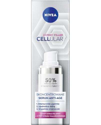 NIVEA Cellular Expert Filler Skoncentrowane Serum Anti-Age, 40 ml - Apteka internetowa Melissa
