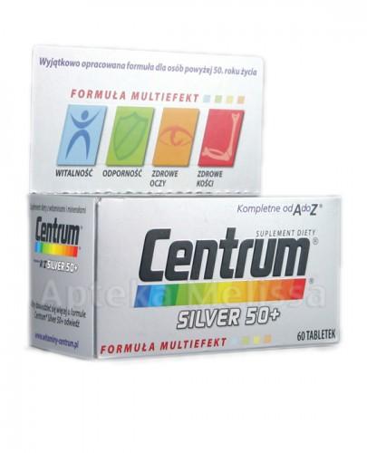 CENTRUM A-Z SILVER 50+ Formuła Multiefekt - 60 tabl. - Apteka internetowa Melissa